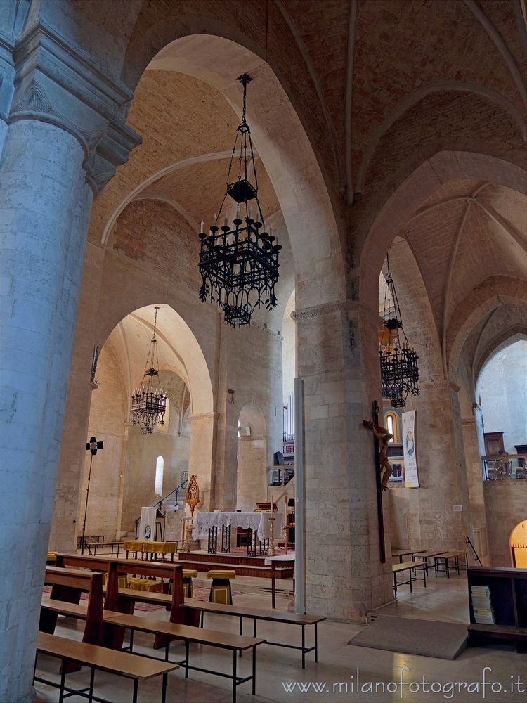 Osimo (Ancona, Italy) - Arches inside the Concathedral of Osimo